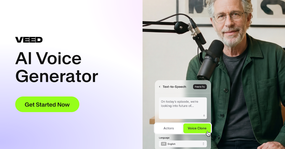 Veed AI Voice Generator